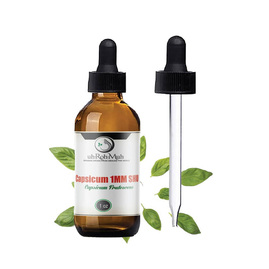 1 Fl Oz Premium Oleoresin Capsicum Extract - 1 Million SHU Pure Capsaicin Oil for Food, Cosmetics, Nutritional Supplements - Capsicum Frutescens Oil