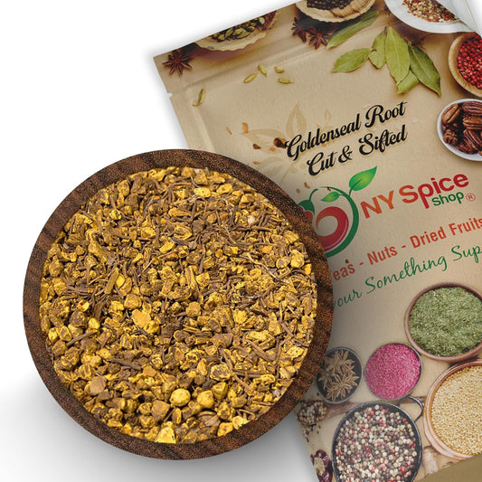 1 oz Natural Cut & Sifted Goldenseal Root Herb - Wild Crafted Hydrastis Canadensis Supplement