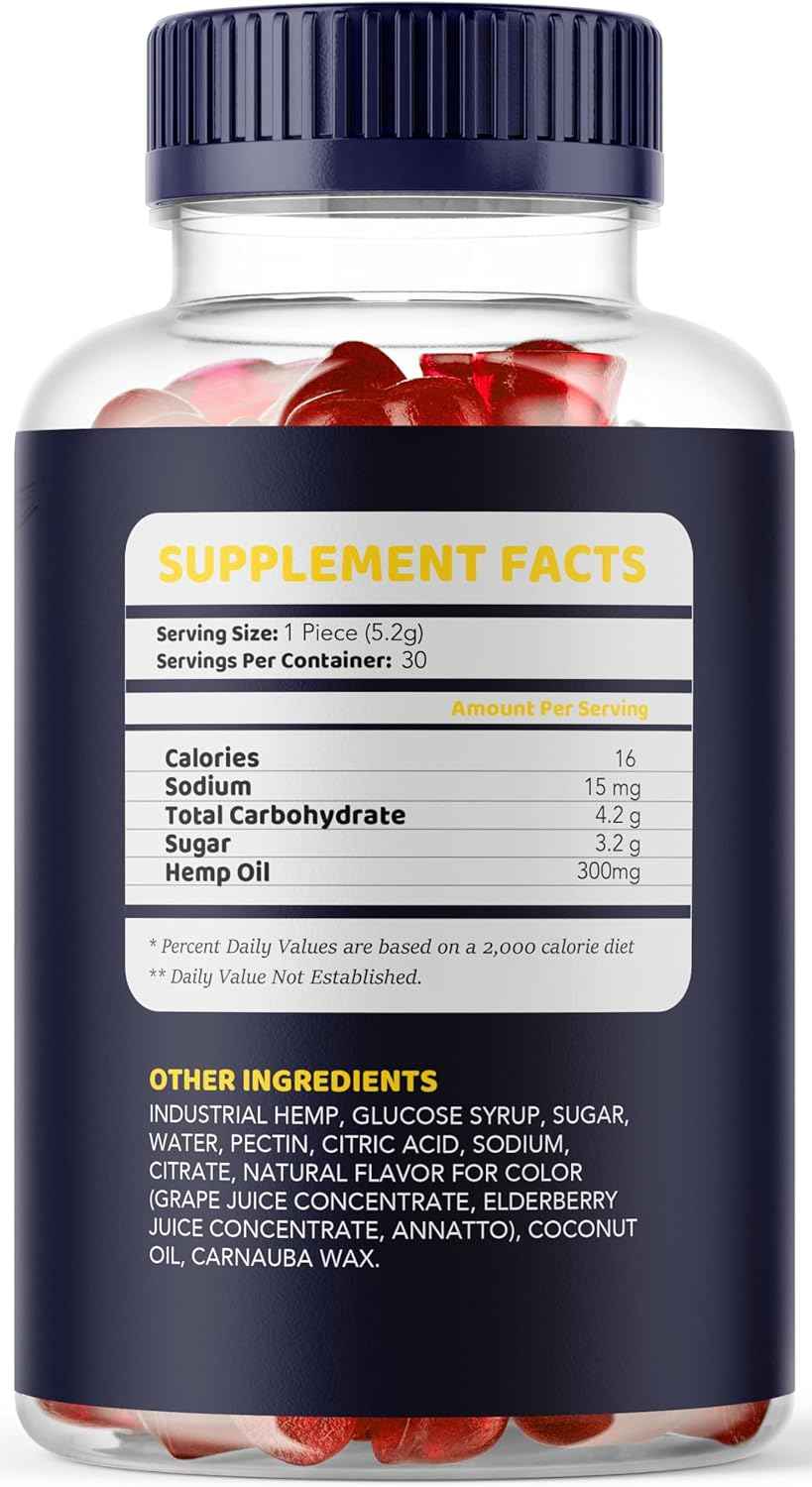 1 Pack - Canna Bee Gummies - Canna Bee Organics 30 Gummies for 1 Month, CannaBee metabolism booster Gummies, Canna Bee metabolism booster 9000 MG Per Bottle, Canna Gummies, Canna metabolism booster Gummies