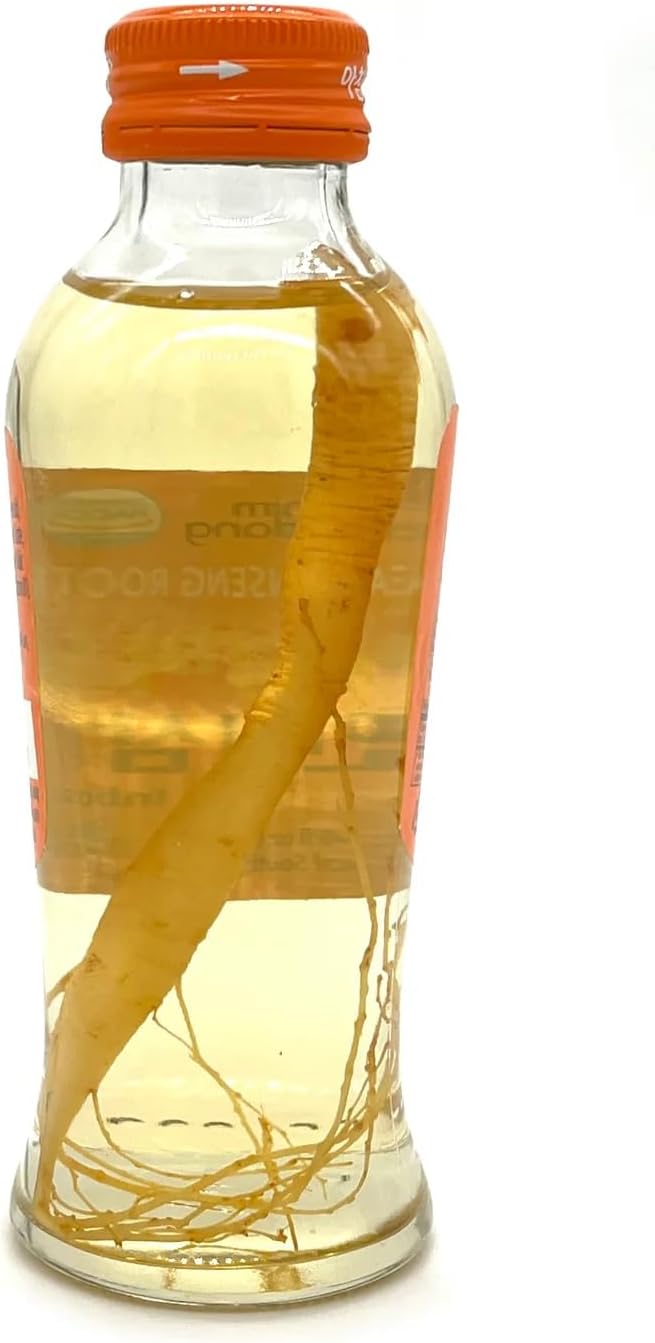10 Bottles of Achimmadang Inbosam Korean Ginseng Root Drink - 4 fl oz Each