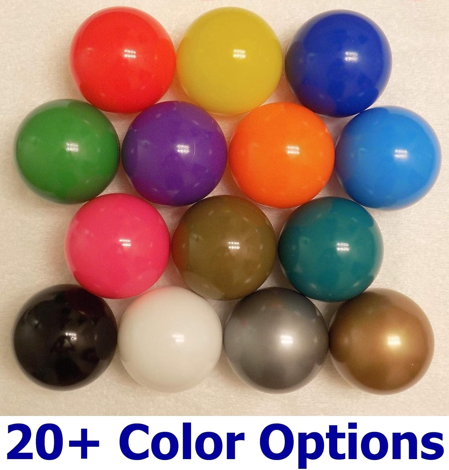 100 Pack Gold Jumbo 3" HD Commercial Grade Ball Pit Balls - Crush-Proof Phthalate Free BPA Free Non-Toxic Plastic