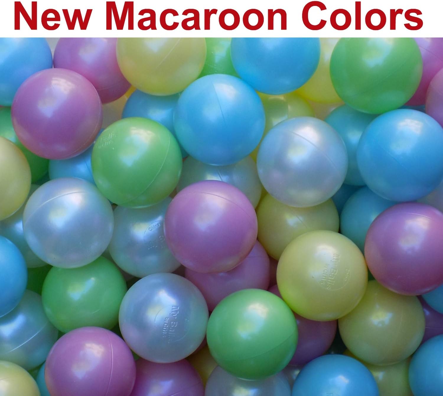 100 Pack Gold Jumbo 3" HD Commercial Grade Ball Pit Balls - Crush-Proof Phthalate Free BPA Free Non-Toxic Plastic