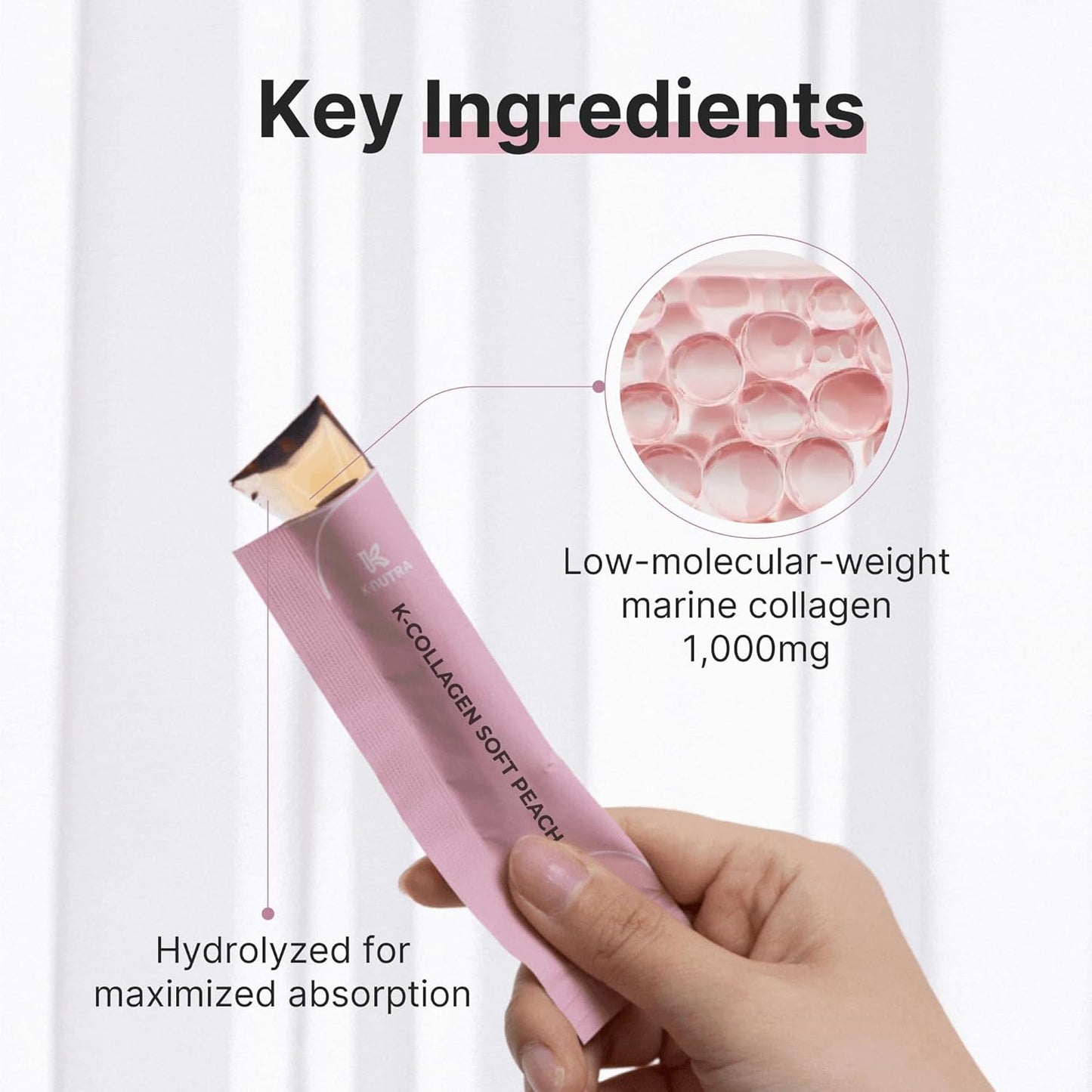 100 Premium Secret Enzyme Sticks + 30 K-Collagen Peach Jelly Sticks for Digestive & Skin Health