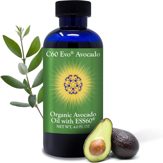 100% Pure ESS60 Avocado Oil for Joint Health, Flexibility, Energy, Immunity, and Sleep - 4 oz