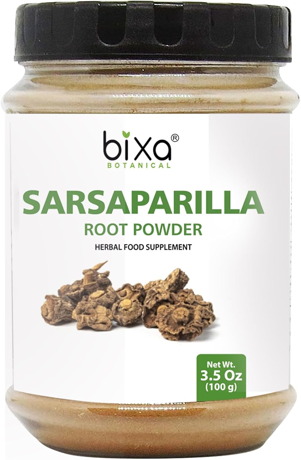 100g Bixa Botanical Sarsaparilla Root Powder (Hemidesmus Indicus) - Natural Blood Purifier & Antioxidant Herbal Supplement