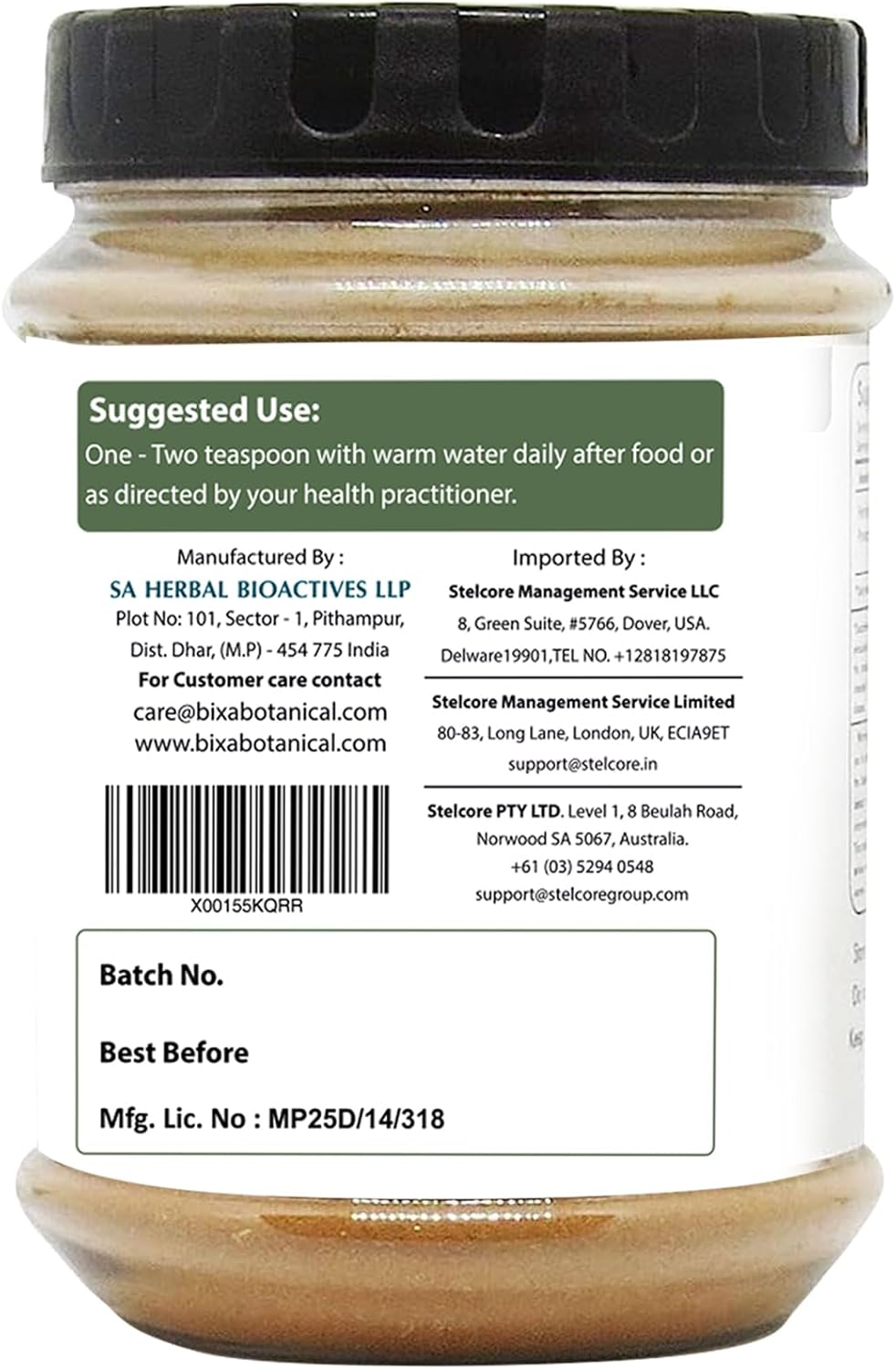 100g Bixa Botanical Sarsaparilla Root Powder (Hemidesmus Indicus) - Natural Blood Purifier & Antioxidant Herbal Supplement