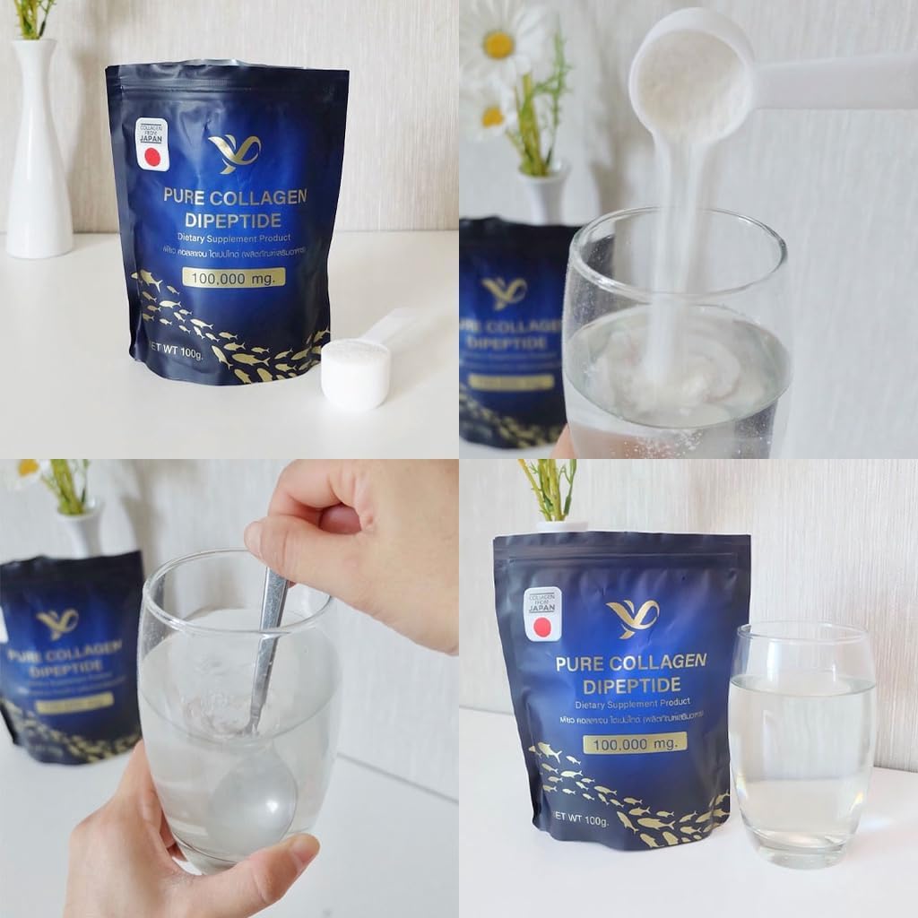 100g Nakarad PiaOMe' Pure Collagen Dipeptide for Skin and Joint Support