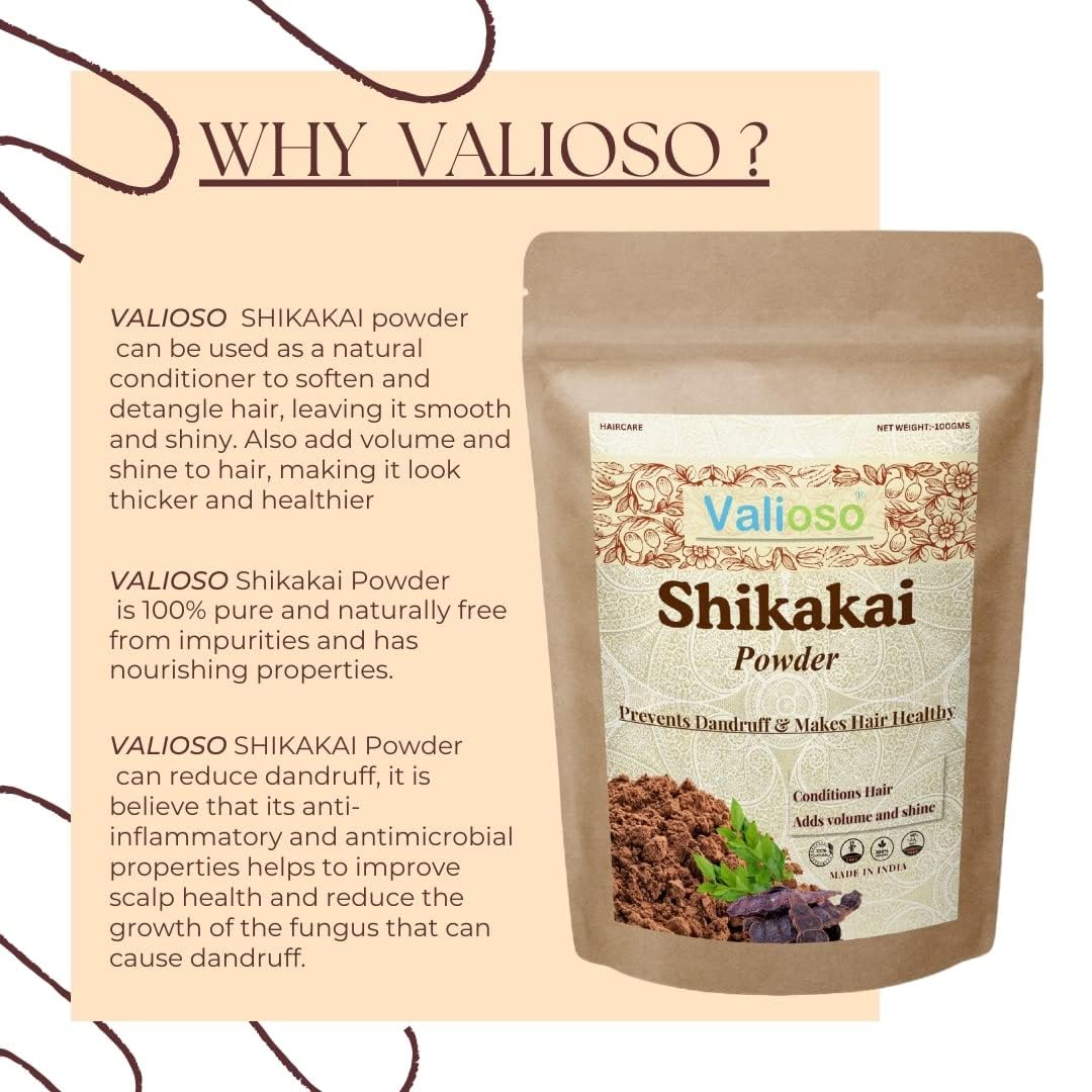 100gms Generic ATS Shikakai Powder for Hair Growth and Dandruff Control