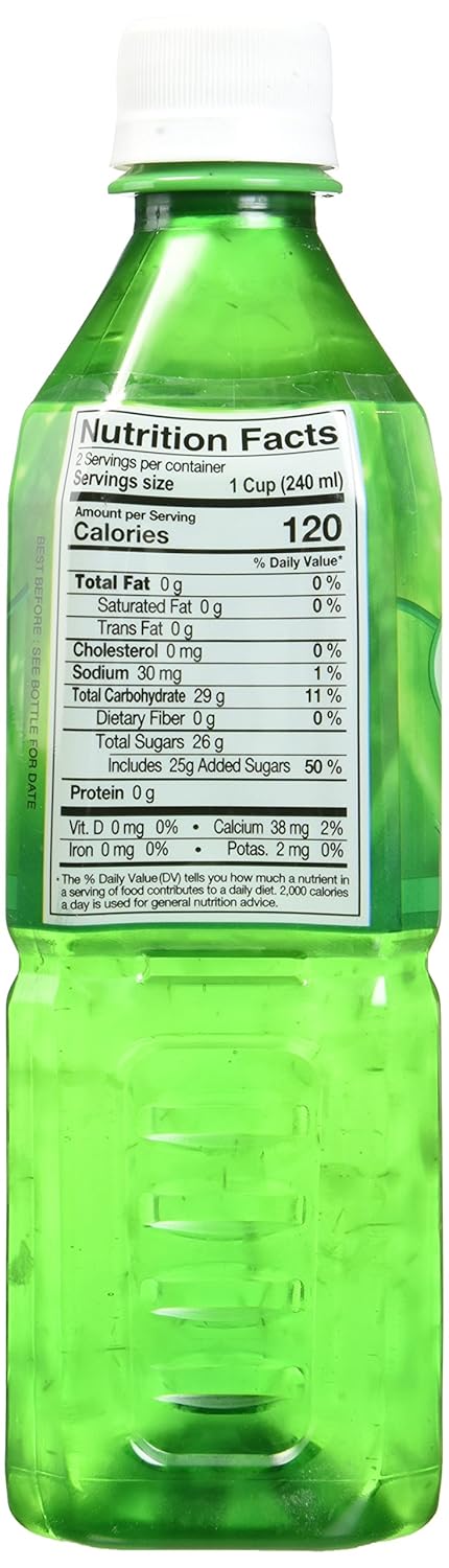 12 Pack of FARAON Aloe Vera Original Juice - 50.721 Ounce Bottles