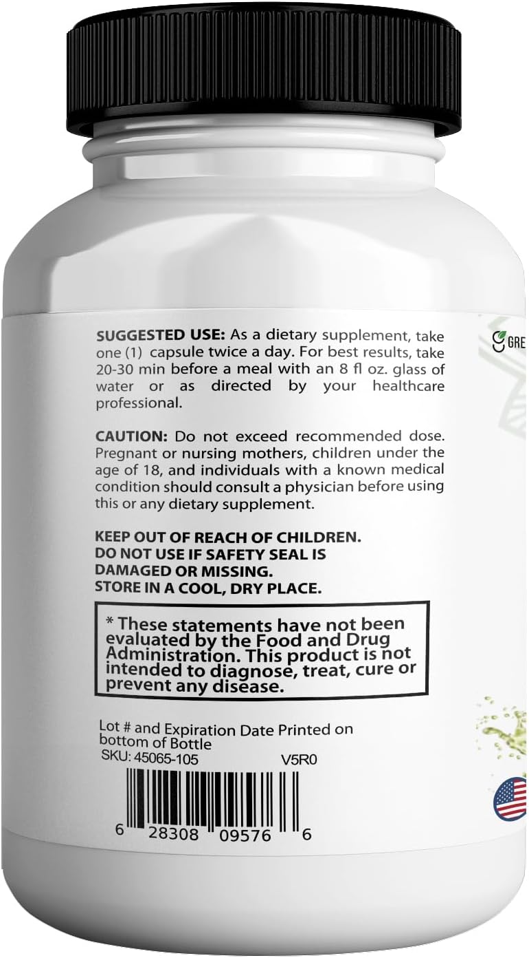 120 Capsules of GREENVIFY Nicoya PuraTea Max Green Tea Extract & Green Coffee Bean for Metabolism Support, Energy Boost & Antioxidants
