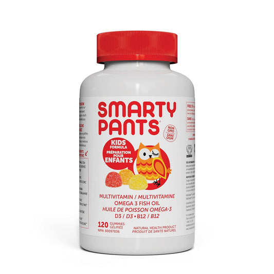 120 Count of SmartyPants Kids Complete Multivitamin Gummies - Delicious and Nutritious for Children