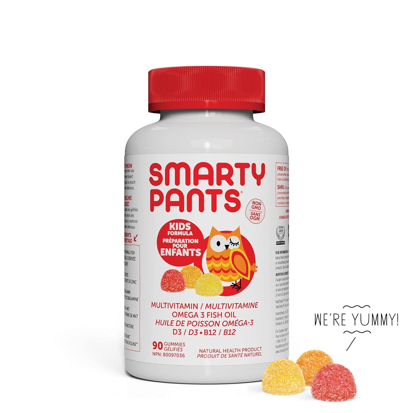 120 Count of SmartyPants Kids Complete Multivitamin Gummies - Delicious and Nutritious for Children