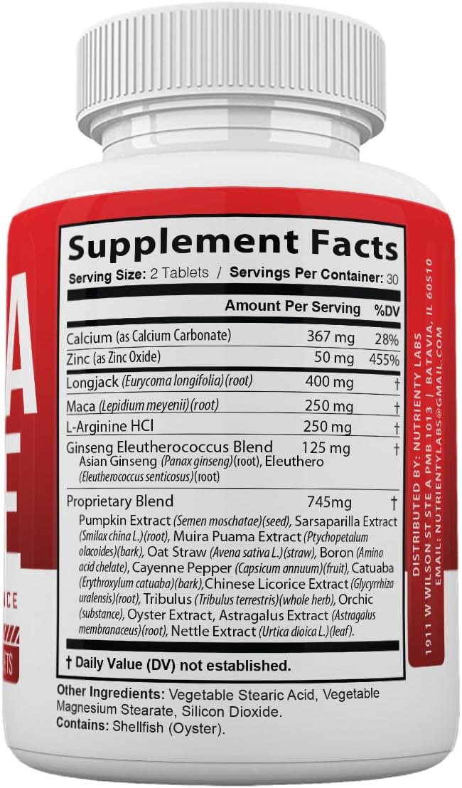 120 Count Zonata Ultra Male Supplement (2 Pack) - Advanced Formula Power Ultra Male Pills