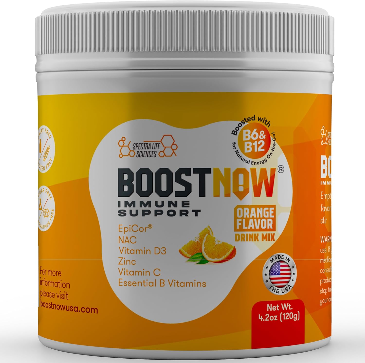 14-in-1 Immune Support Powder with Vitamin C, D-3, Zinc, Elderberry & More - Boost Your Immunity Fast