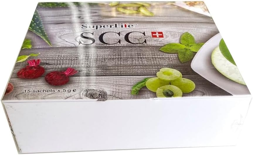 15 Sachets of Generic Super Life Colon Care SCC Plus Fiber Probiotics Prebiotics for Aid in Digestion and Constipation Relief