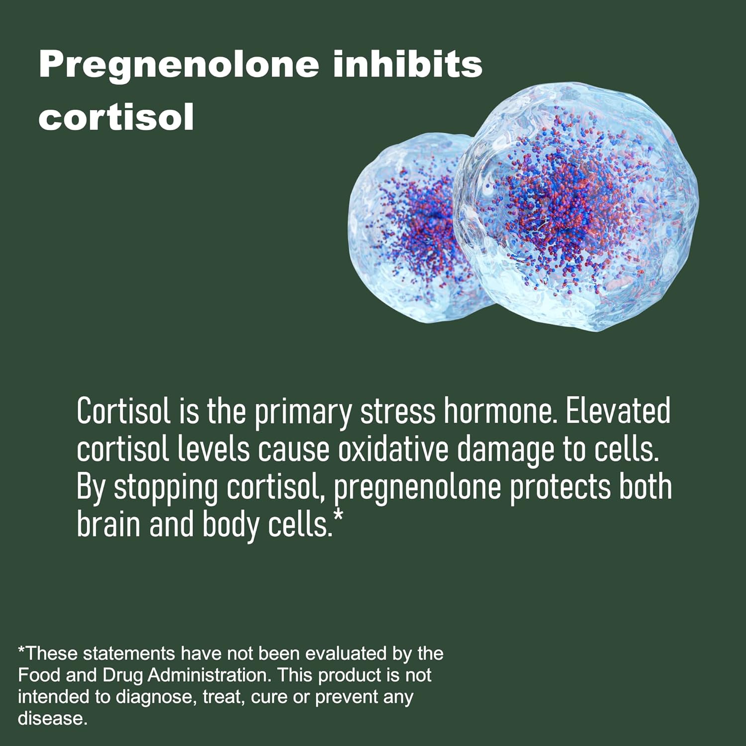 150 Capsules of LifeLink Pregnenolone 30mg for Immune System, Anti-Aging, Memory, and Cognition Support - Gluten Free, Non-GMO, Made in USA