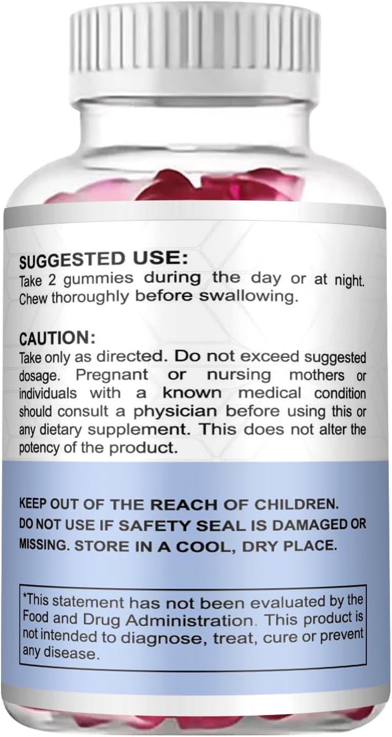 1500mg Sugar-Free Resveratrol Gummies for Digestive & Immune Support - Antioxidant Supplement for Cell Repair & Regeneration