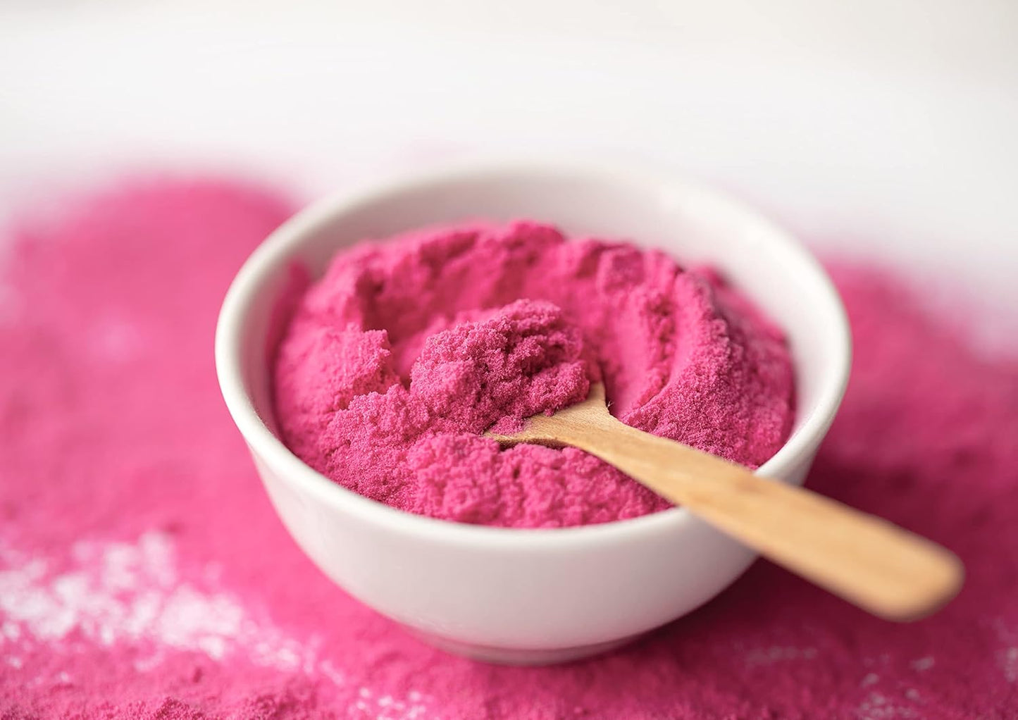 16 lb Organic Dragon Fruit Powder - Non-GMO, Raw Pitahaya, Vegan, Bulk Size with Maltodextrin by Food to Live