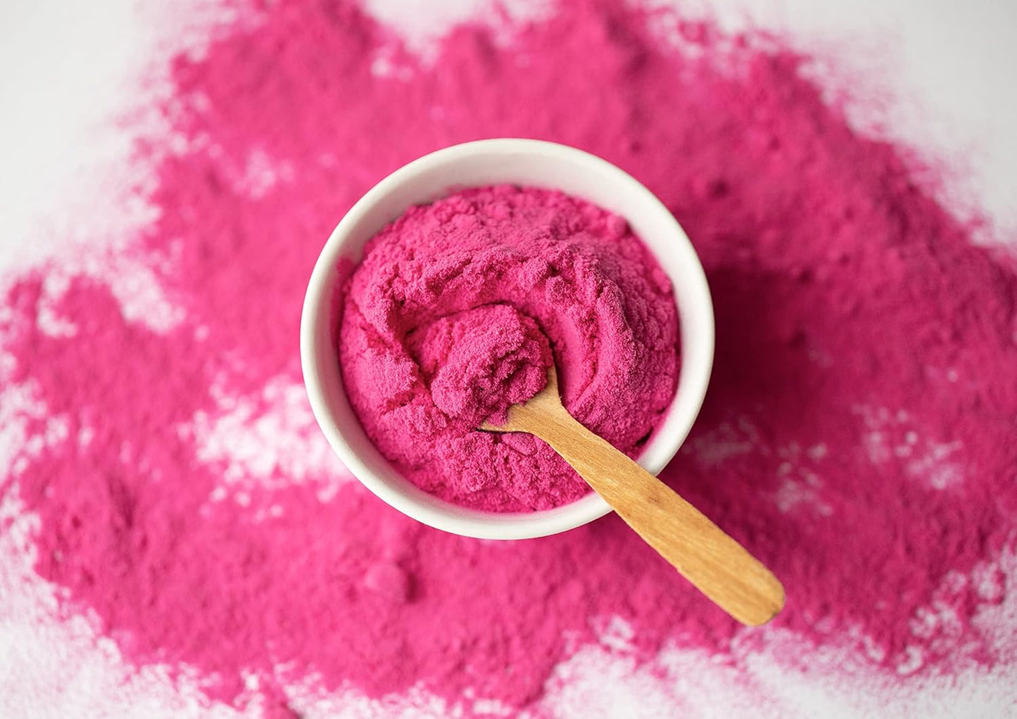16 lb Organic Dragon Fruit Powder - Non-GMO, Raw Pitahaya, Vegan, Bulk Size with Maltodextrin by Food to Live