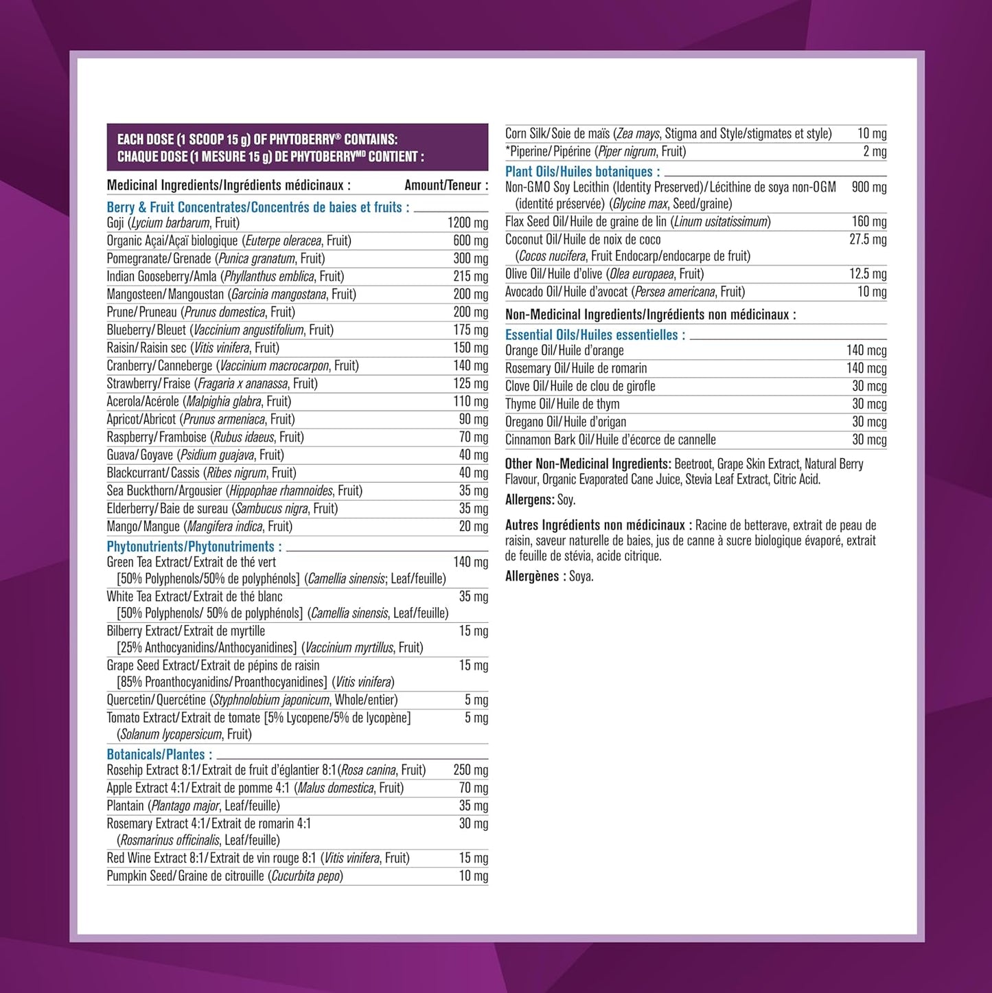 16 OZ PROGRESSIVE Phytoberry Supplement for Nutrient-Rich Antioxidant Support
