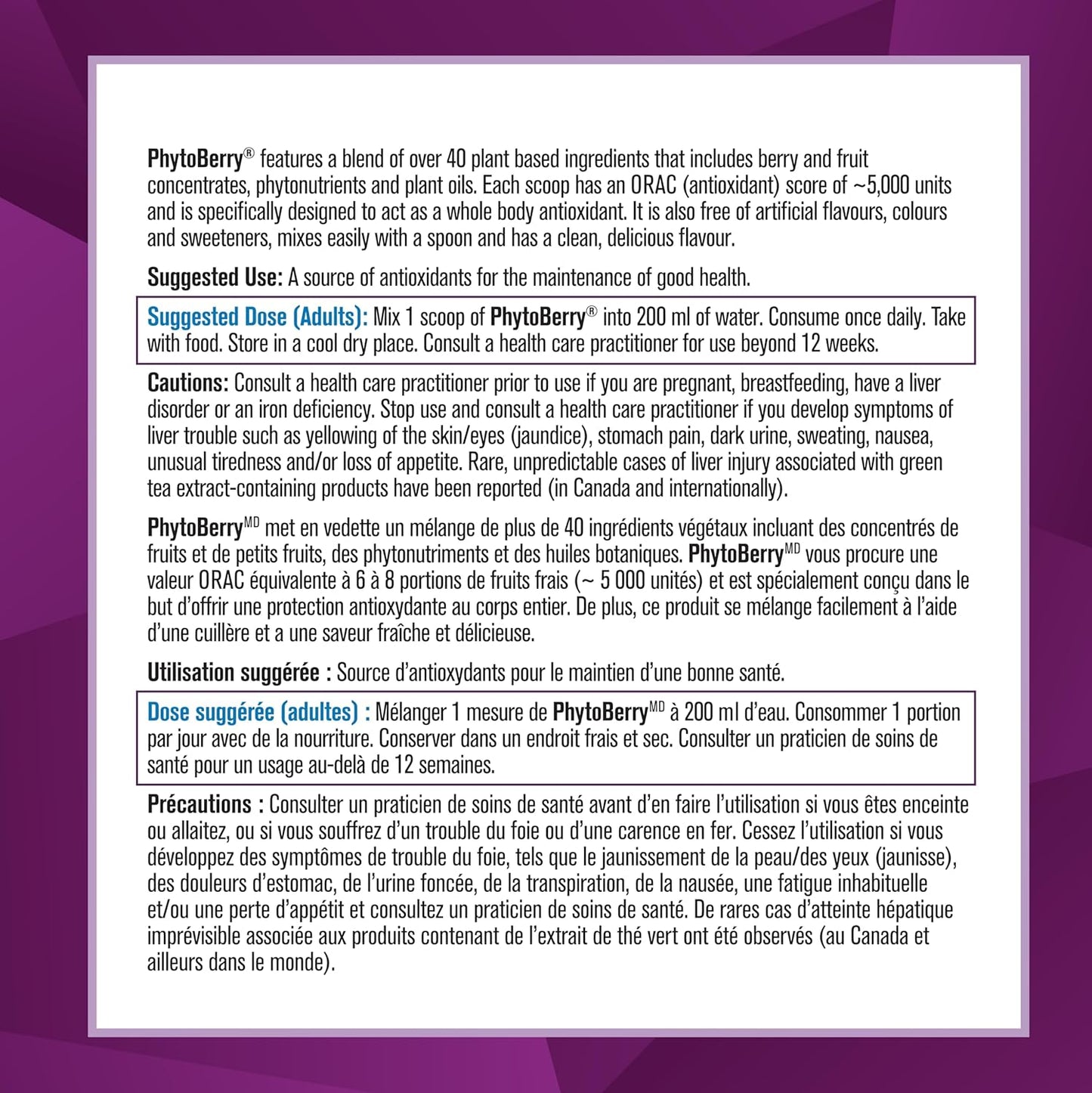 16 OZ PROGRESSIVE Phytoberry Supplement for Nutrient-Rich Antioxidant Support
