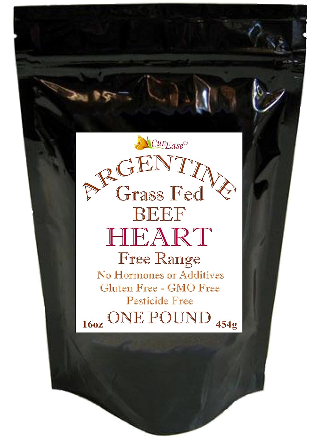 16oz Grass-Fed & Finished Argentine Beef Heart Powder by CurEase
