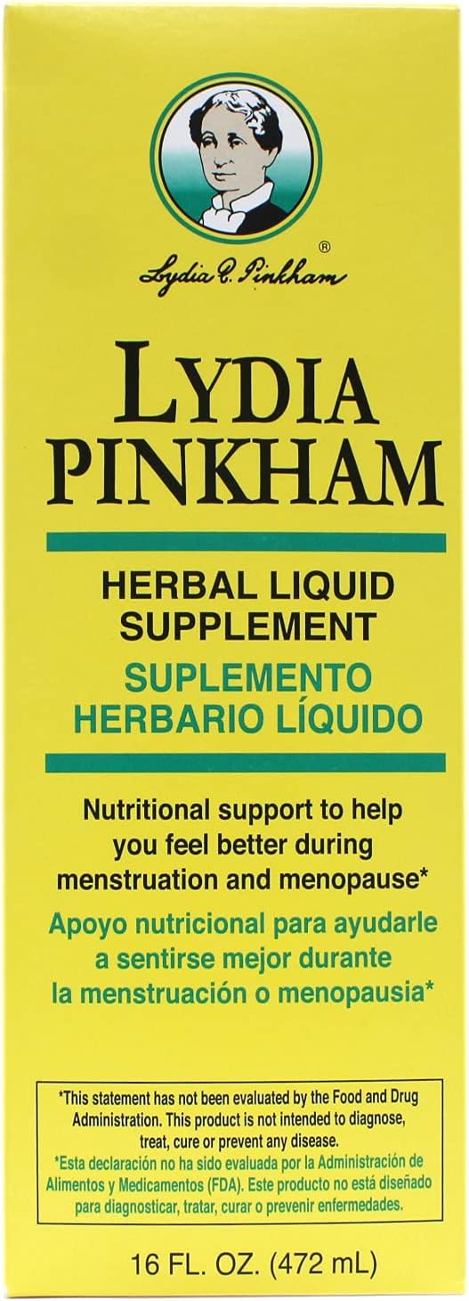 16oz Lydia Pinkham Herbal Liquid - Natural Remedy for Women's Health - Herbal Supplement