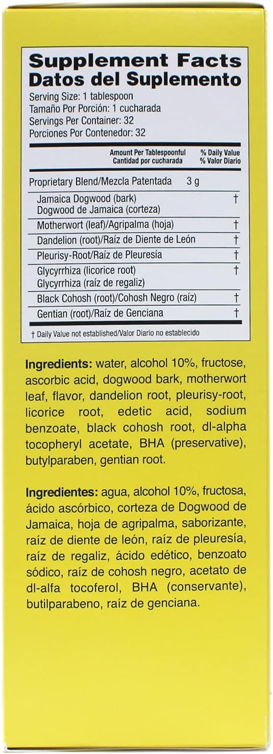 16oz Lydia Pinkham Herbal Liquid - Natural Remedy for Women's Health - Herbal Supplement