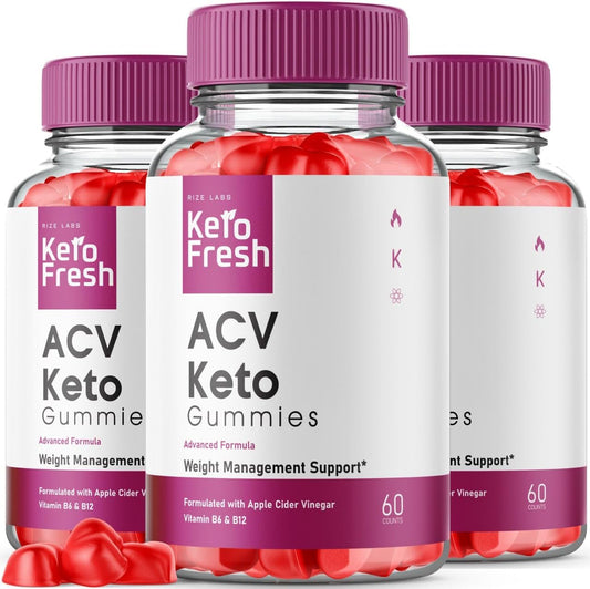 180 Rize Labs Keto Fresh ACV Gummies for Advanced  Slimming Formula , Energy Boost, Better Sleep, Anti-Fatigue