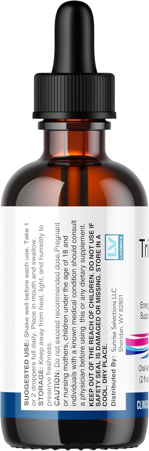 2 Bottles of LIVORKA Trimova Liquid Drops Advanced Formula for Metabolism Support, 60-Day Supply