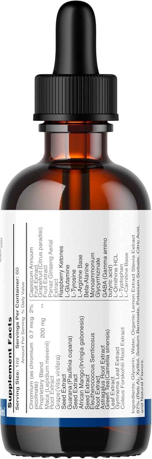 2 Bottles of LIVORKA Trimova Liquid Drops Advanced Formula for Metabolism Support, 60-Day Supply