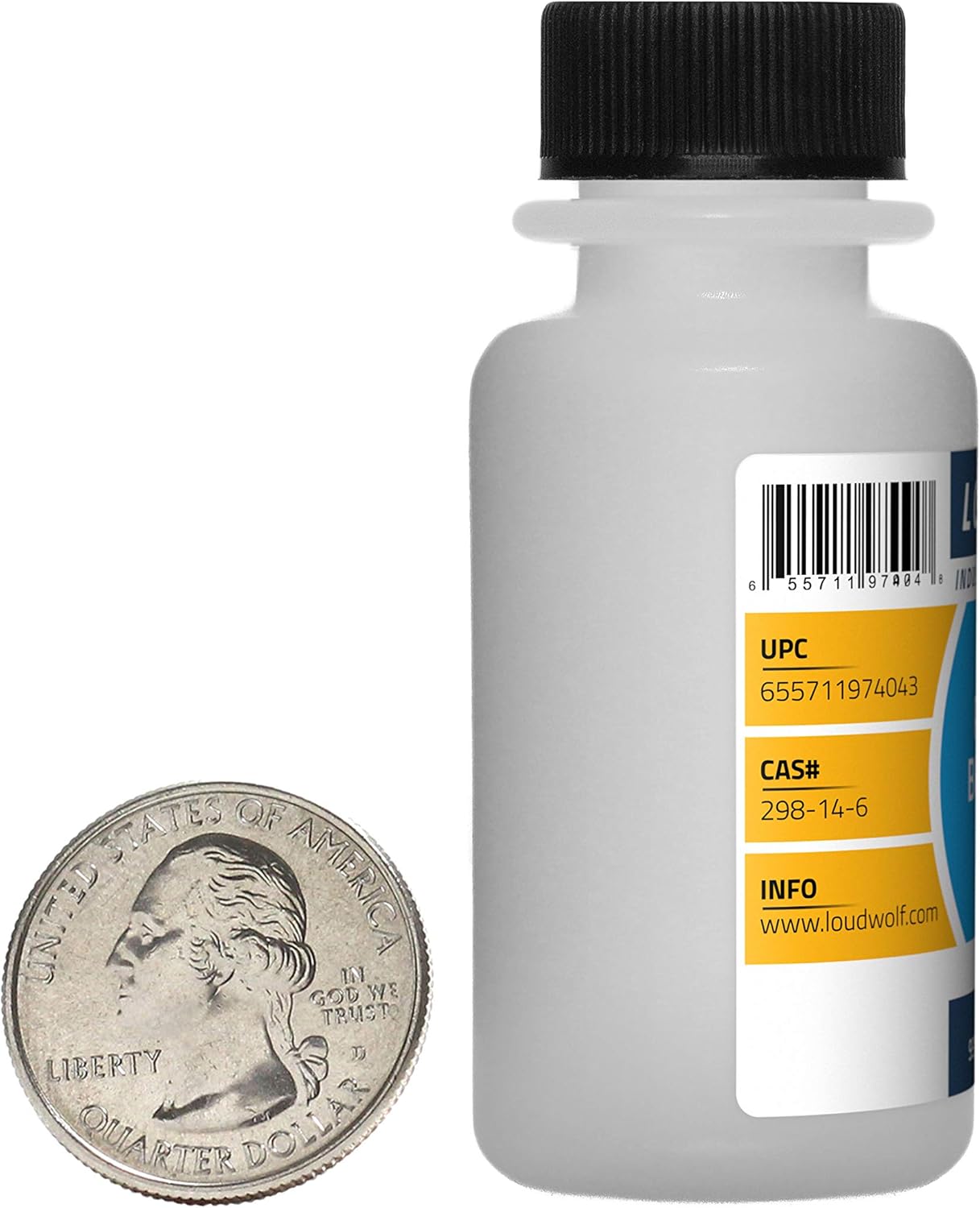 2 Bottles of Loudwolf Potassium Bicarbonate 2 Ounces Each - 99% Pure USP Food Grade Fine Powder