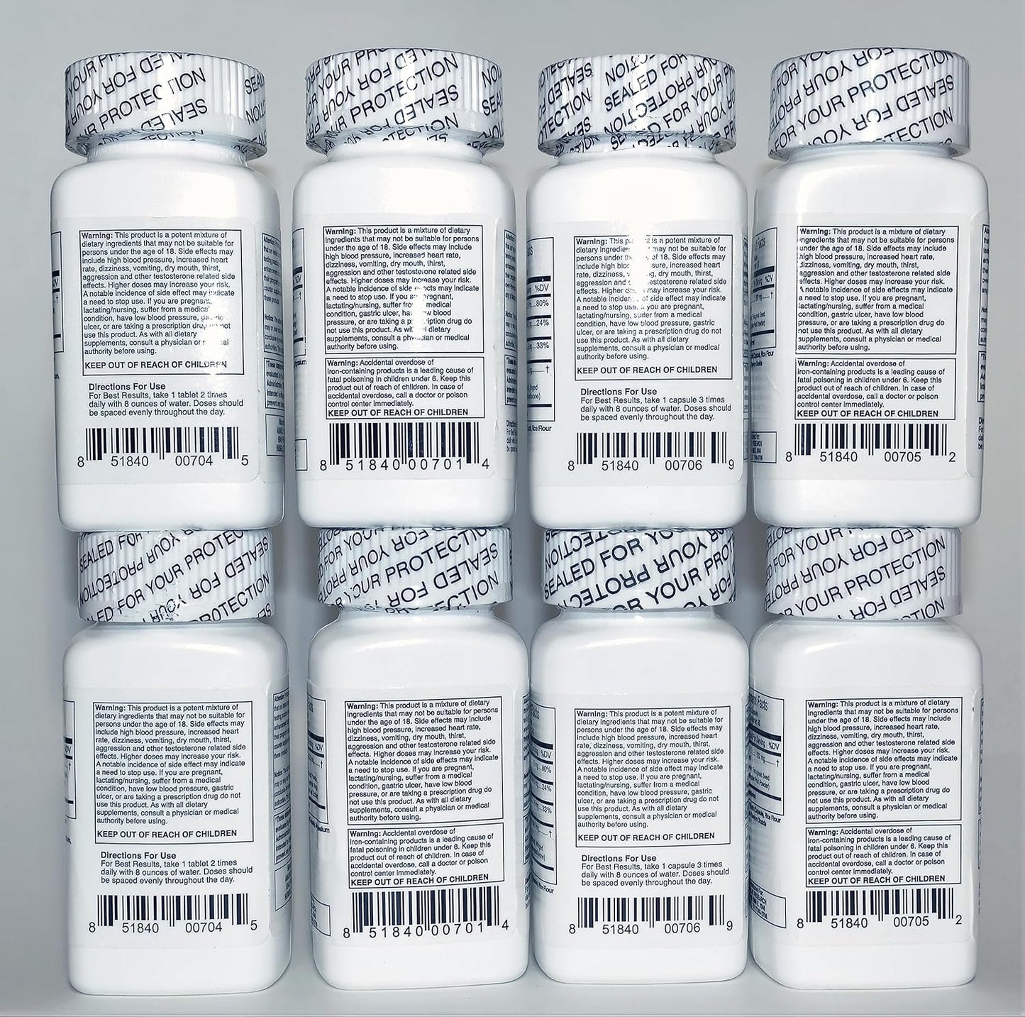 2-Month Supply Anabolic Research Strength Stack +Plus with Test Support System - Test-600x, D-drol 25, VAR 10, Tren 75 - Boost Strength and Performance