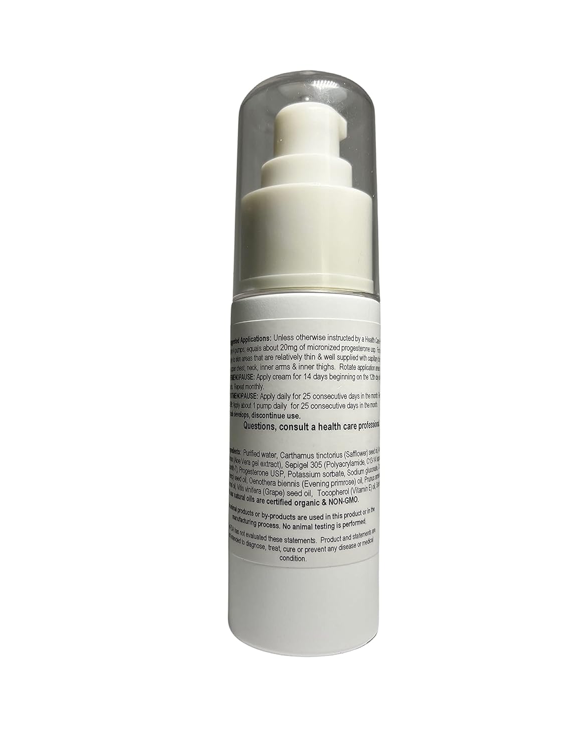 2 oz. Pump Bottle of Natural Radiance Progesterone Cream - Hormone Balancing Skincare