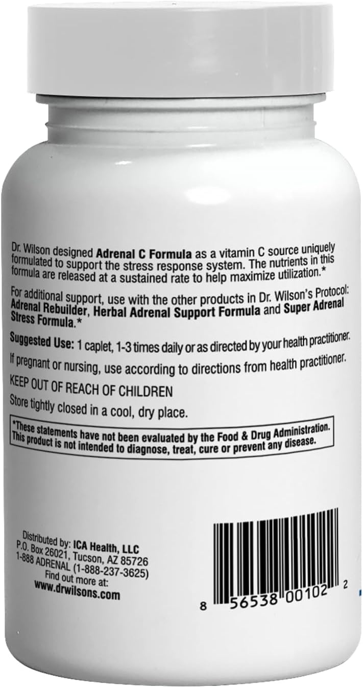 2-Pack Adrenal C Formula by Doctor Wilson's Original Formulations - 150 Caplets