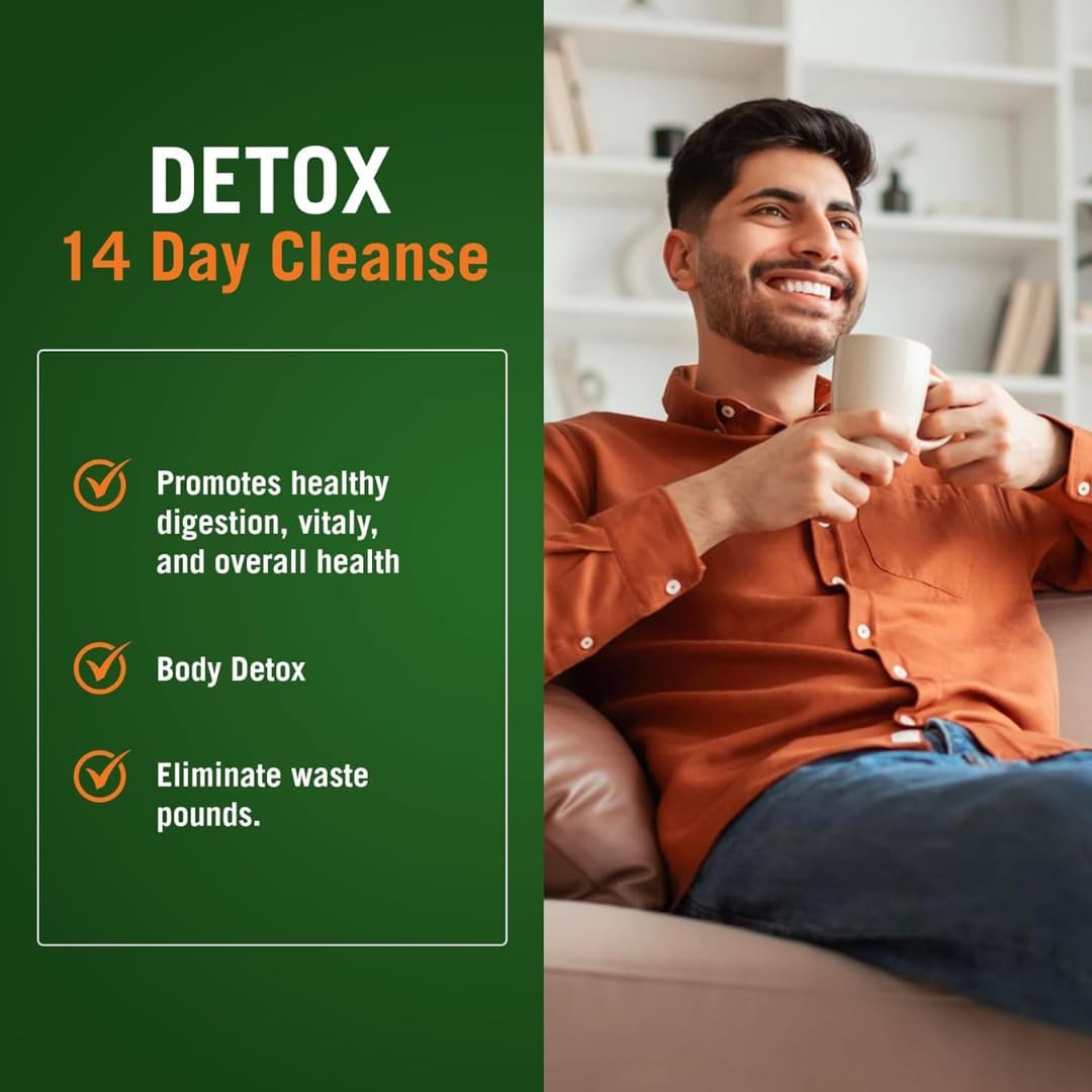 2 Pack CenturySystemsBrand The Cleaner Detox, 104 Vegetarian Capsules, 14-Day Internal Cleansing Formula for Men, Digestive Health Support