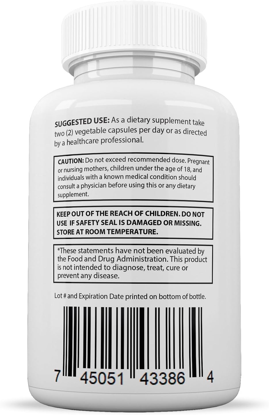 2 Pack Justified Laboratories Fungus Clear Probiotic Pills - 1.5 Billion CFU, 120 Capsules