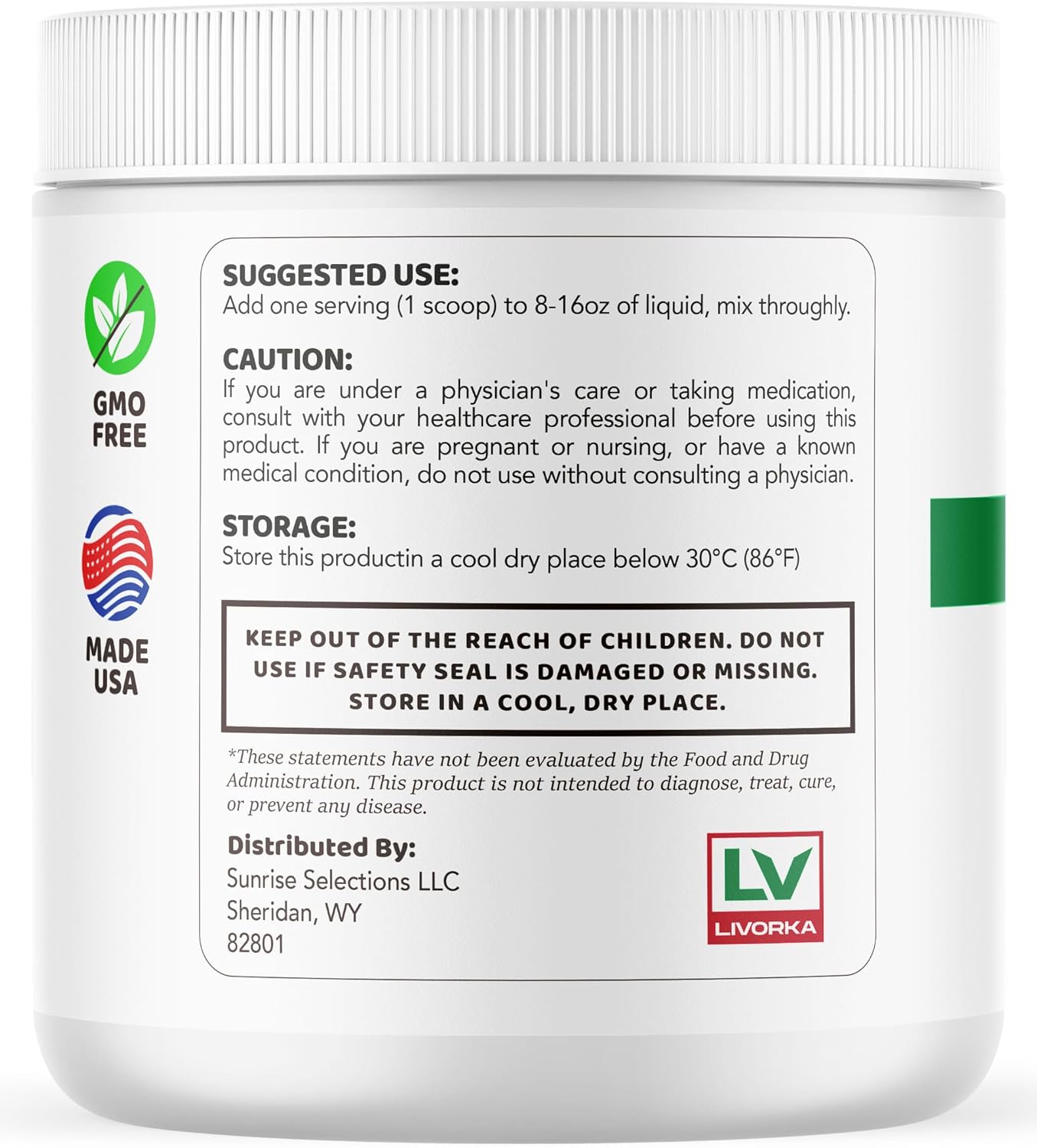 2 Pack LIVORKA Testo Greens Powder - All Natural TestoGreens Advanced Formula (60 Servings)