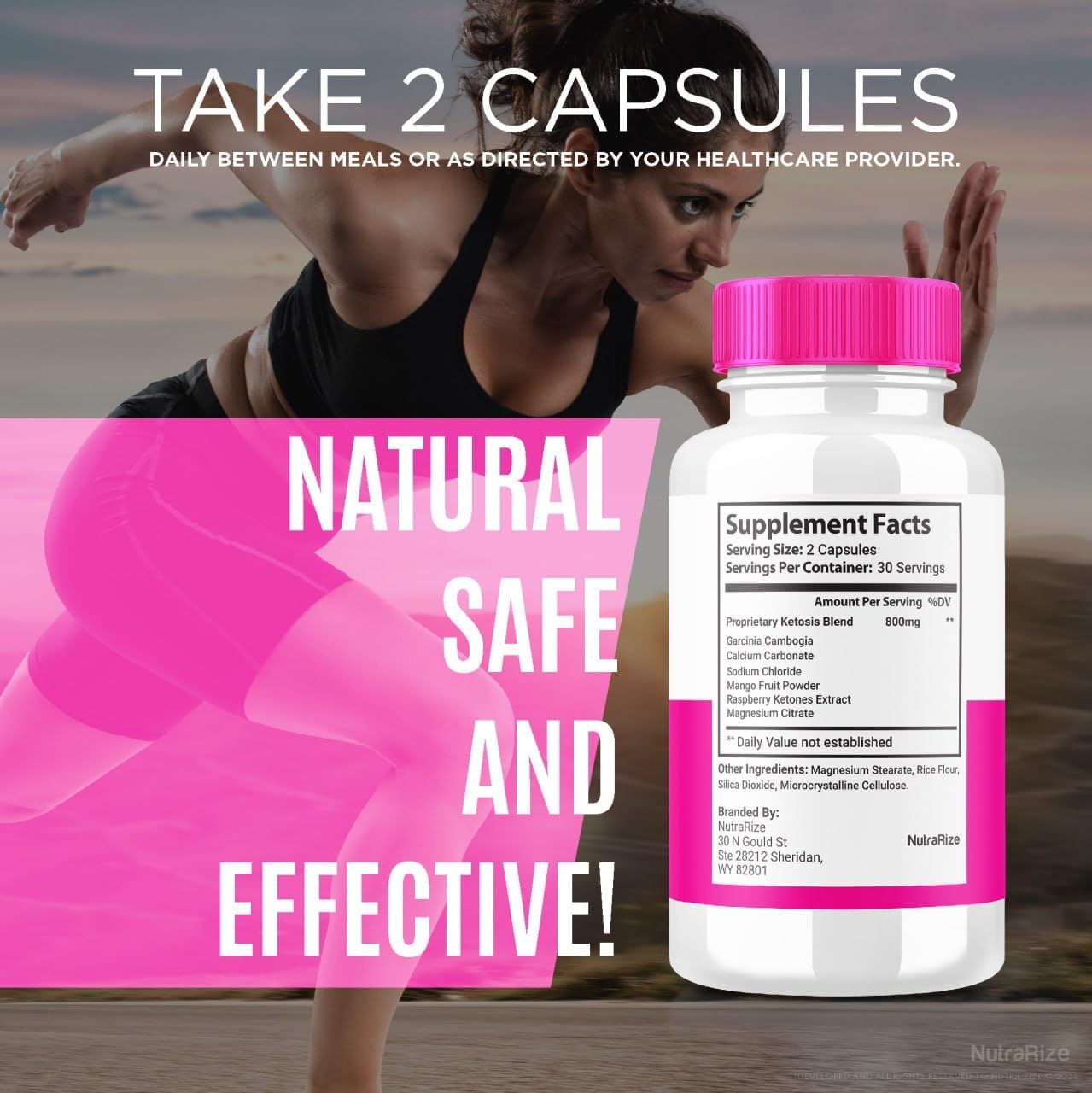 2 Pack NutraRize Nexaslim Capsules - Metabolism Booster for Advanced Slimming Formula - Target Belly Fat with Natural Ingredients - Nexa Slim Review (120 Capsules)