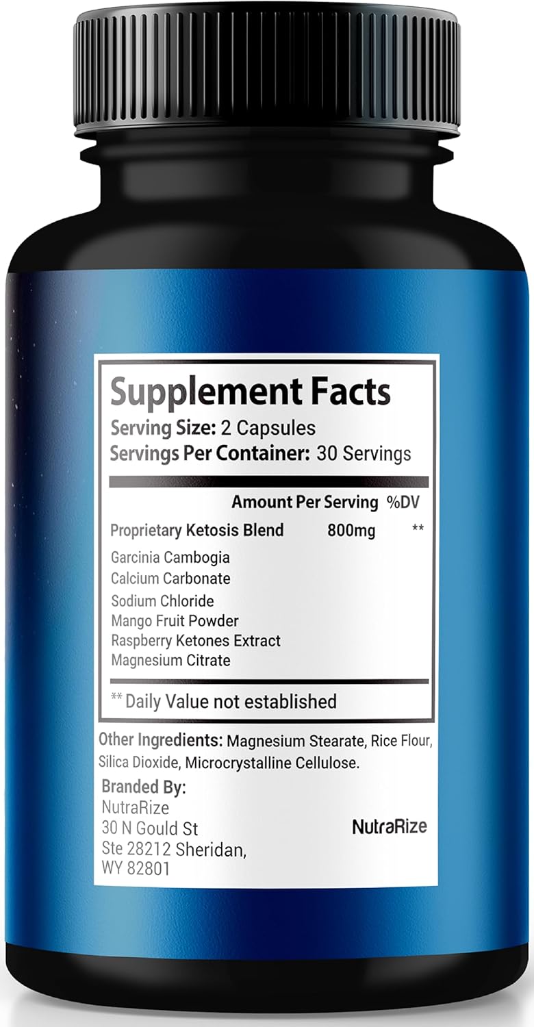 2 Pack NutraRize Slumber Slim Slimming Formula Pills - Official SlumberSlim Complex Formula for Fitness & Wellness - Premium All Natural Keto Capsules with Great Reviews (120 Capsules)