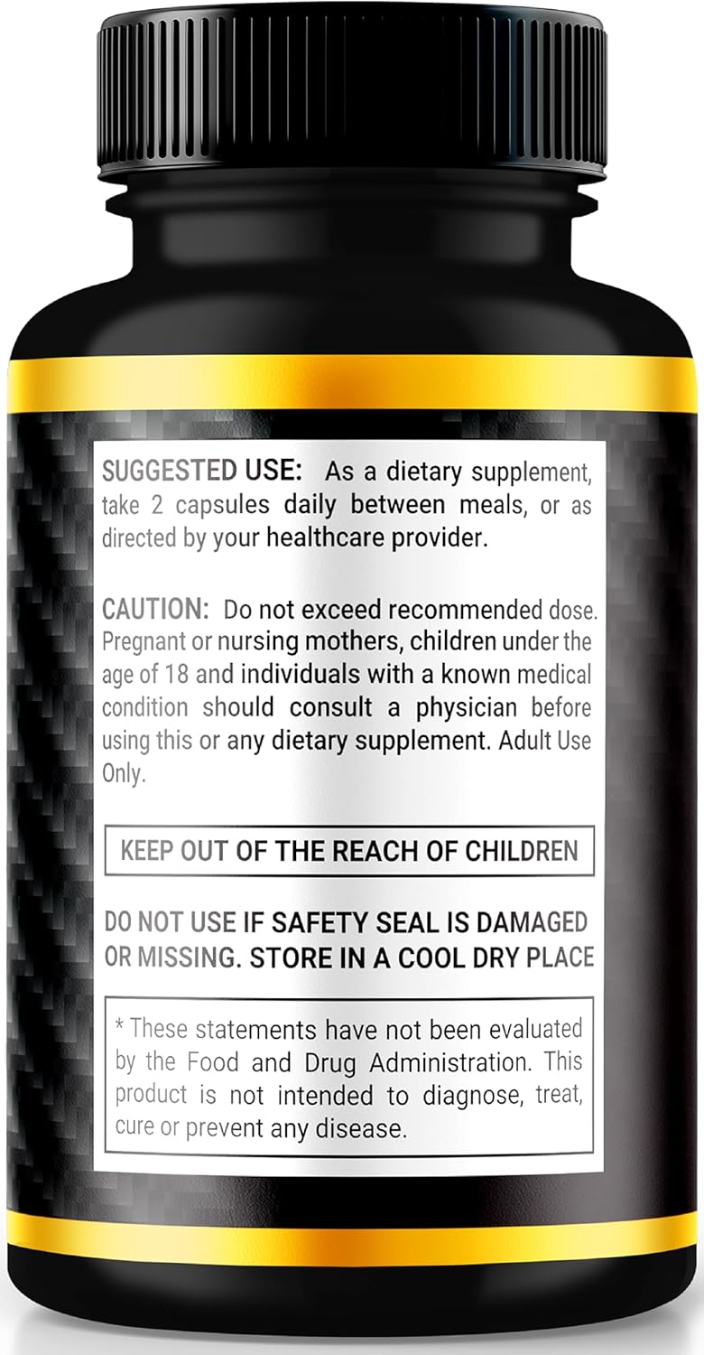 2 Pack NutraRize Vigor Force for Men Capsules - High Performance Male Dietary Supplement for Overall Health and Wellness - 120 Capsules
