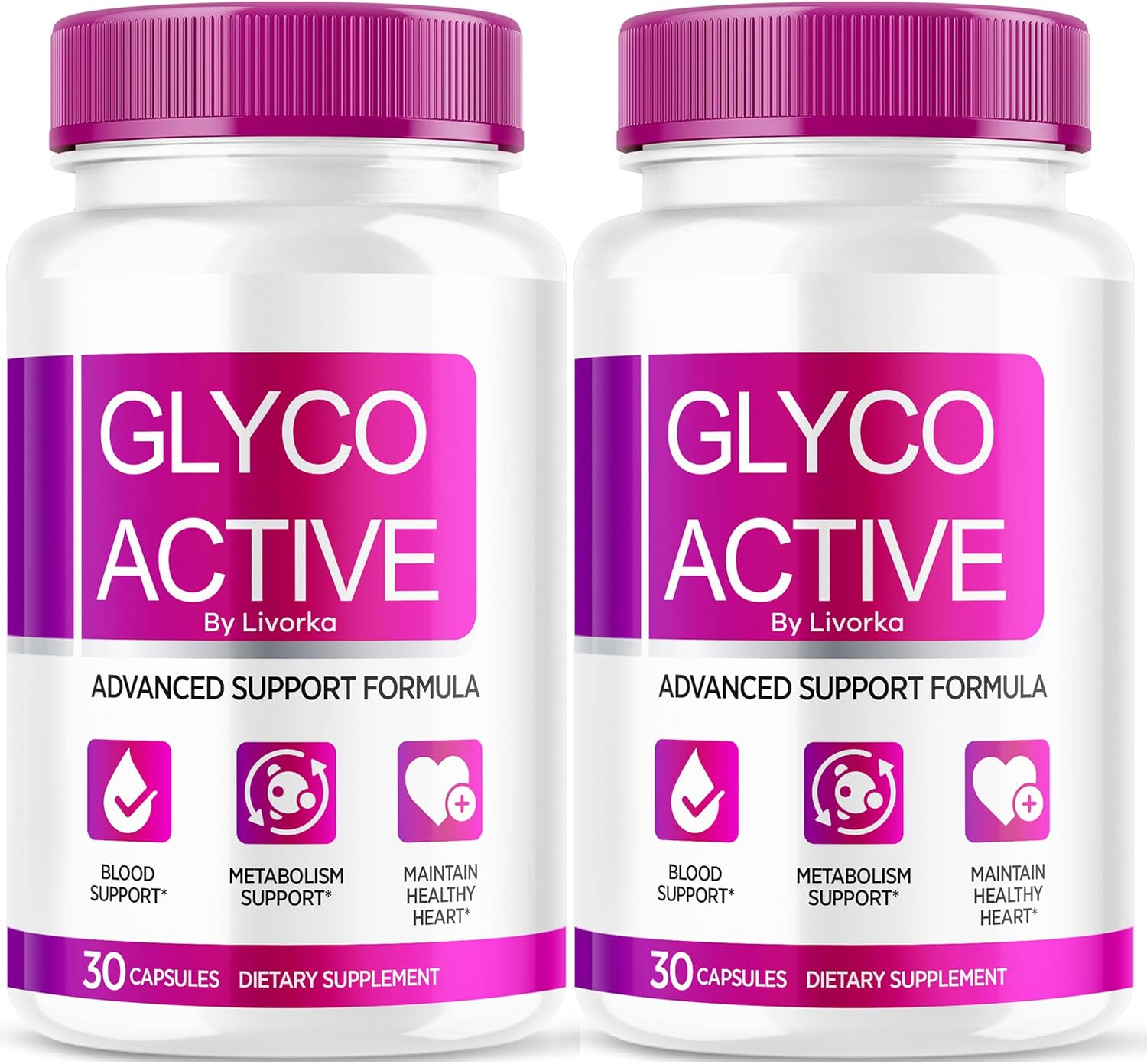 2 Pack of LIVORKA Glyco Active Capsules - Advanced All Natural Formula for 2 Months, Reviews