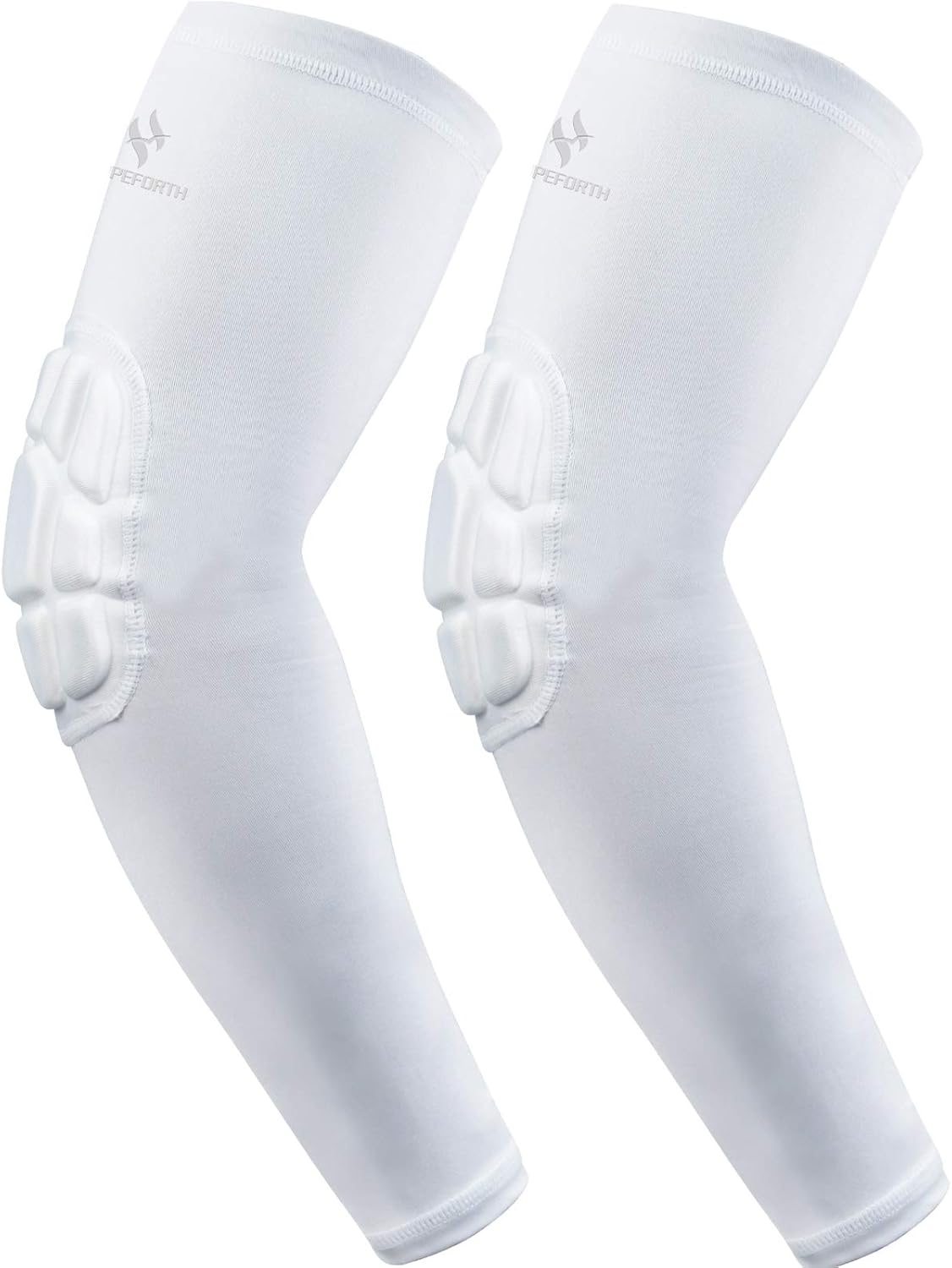 2 Pack Padded Elbow Sleeves for Compression Arm Support by HOPEFORTH
