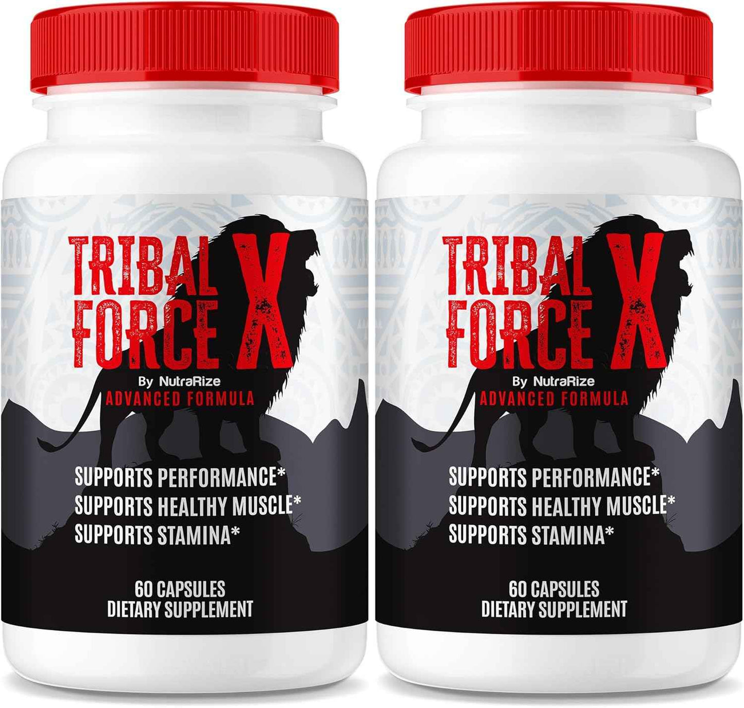 (2 Pack) Tribal Force X Capsules, TribalForceXL Max Performance Support For Men, TribalForce X All Natural Pills, TribalForces XXL Male Formula for Lasting Energy, TribalForces X Review (120 Capsules)