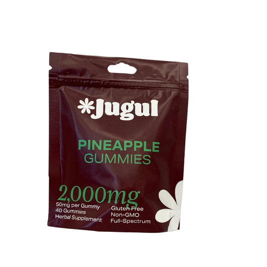 2000mg Jugul Pineapple Gummies for Enhanced Wellness and Relaxation