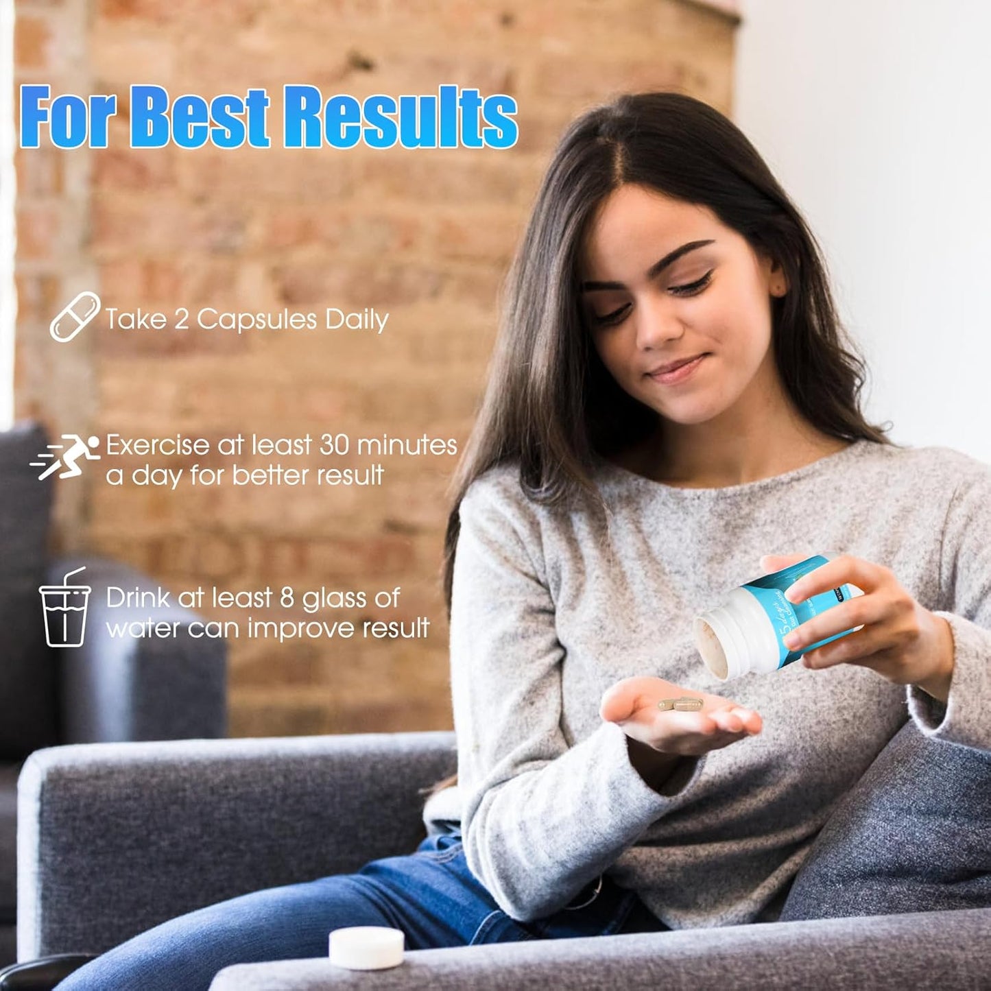 2024 Advanced Gut Cleanse for Colon Support - Dissolving Capsules for 15-Day Bowel Cleanse and Waste Loss to Feel Lighter