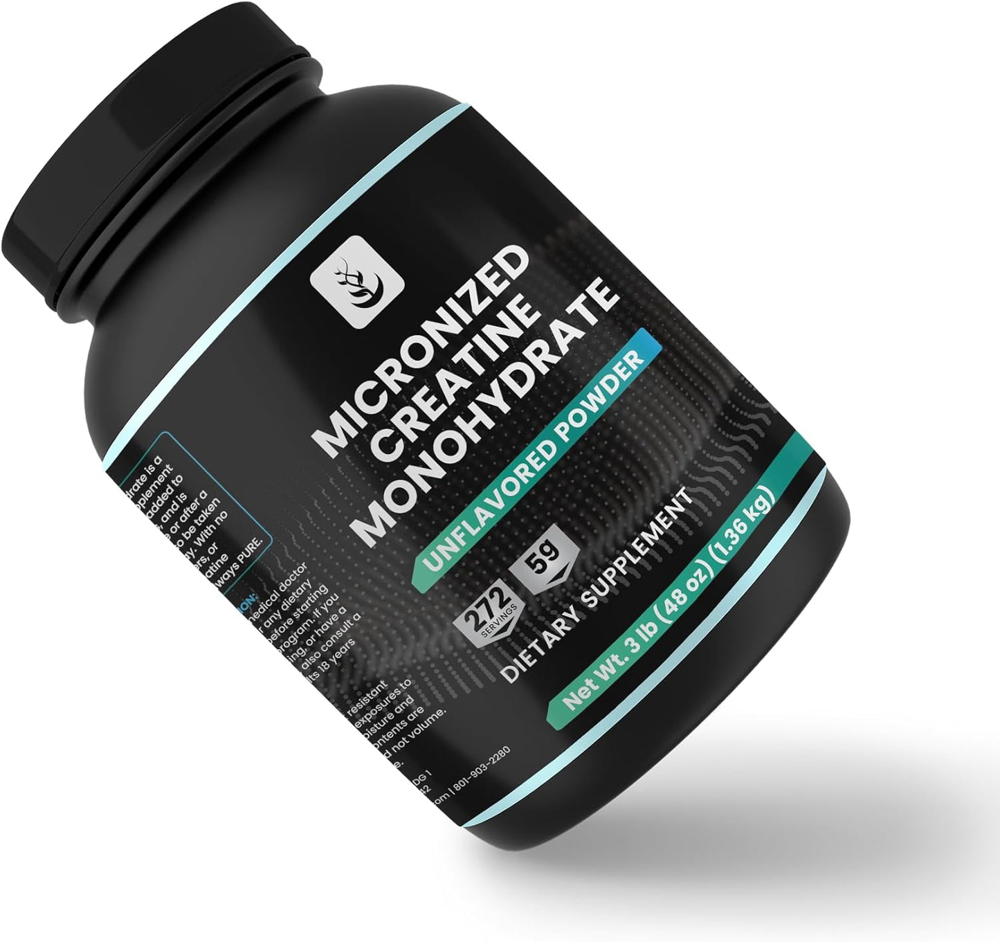 270 Servings of Micronized Creatine Monohydrate with Pure Original Ingredients, No Fillers, Unflavored