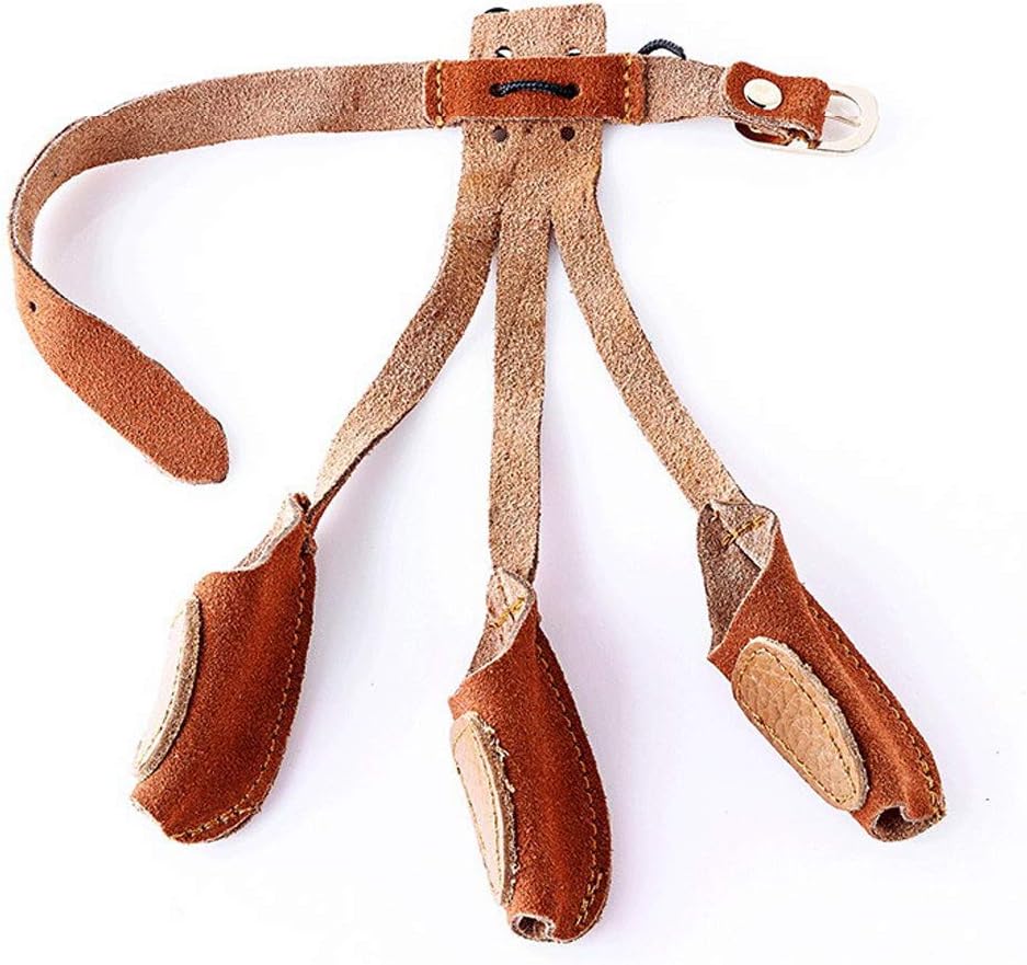 3 Finger Archery Shooting Gloves for Protection and Improved Performance