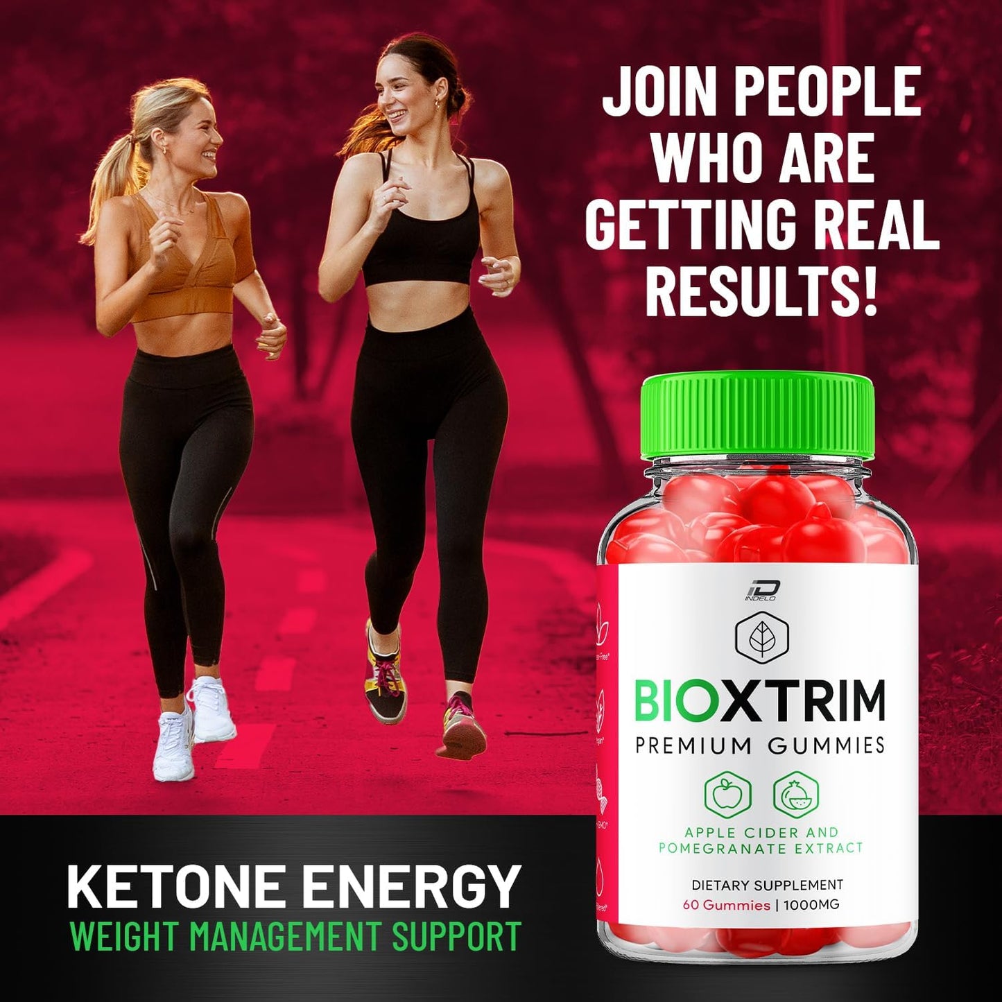 3 Pack BioXtrim ACV Gummies with Bio X Trim Keto and Apple Cider Vinegar - 1000MG, Vitamin B12, Reviews - 180 Gummies