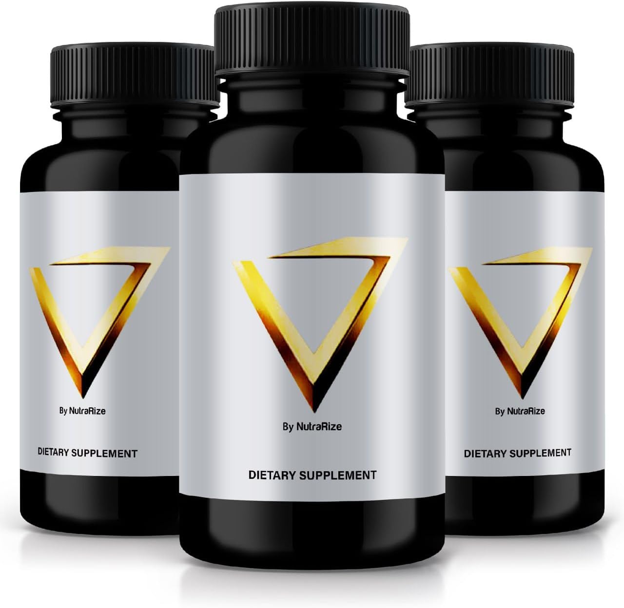3 Pack NutraRize Virility7 Capsules for Men - Complete Daily Formula for Wellness and Peak Performance, Extra Strength Male Supplement - 180 Capsules